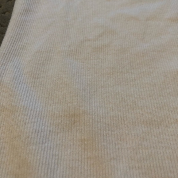 White Ribbed Tank - Picture 3 of 4